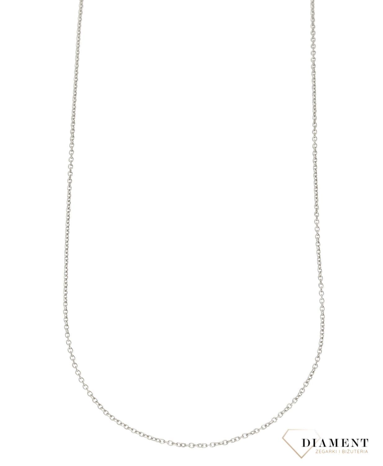 Srebrny łańcuszek 925 ankier 0,6 mm długi 65 cm DIA-LAN-5988-925 0,6mm. Efektowny splot, który przez swoją uniwersalną strukturę jest idealną bazą do rozmaitych wisiorków oraz dodatków. . Łańcuszek to bardzo dobry pomysł na 1.jpg